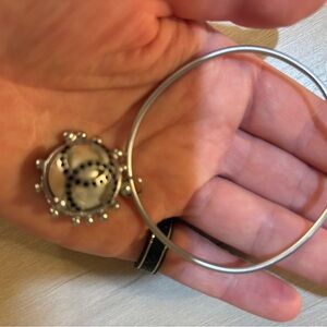 Authentic CHANEL Silver Charm Bracelet NWT and authenticity card